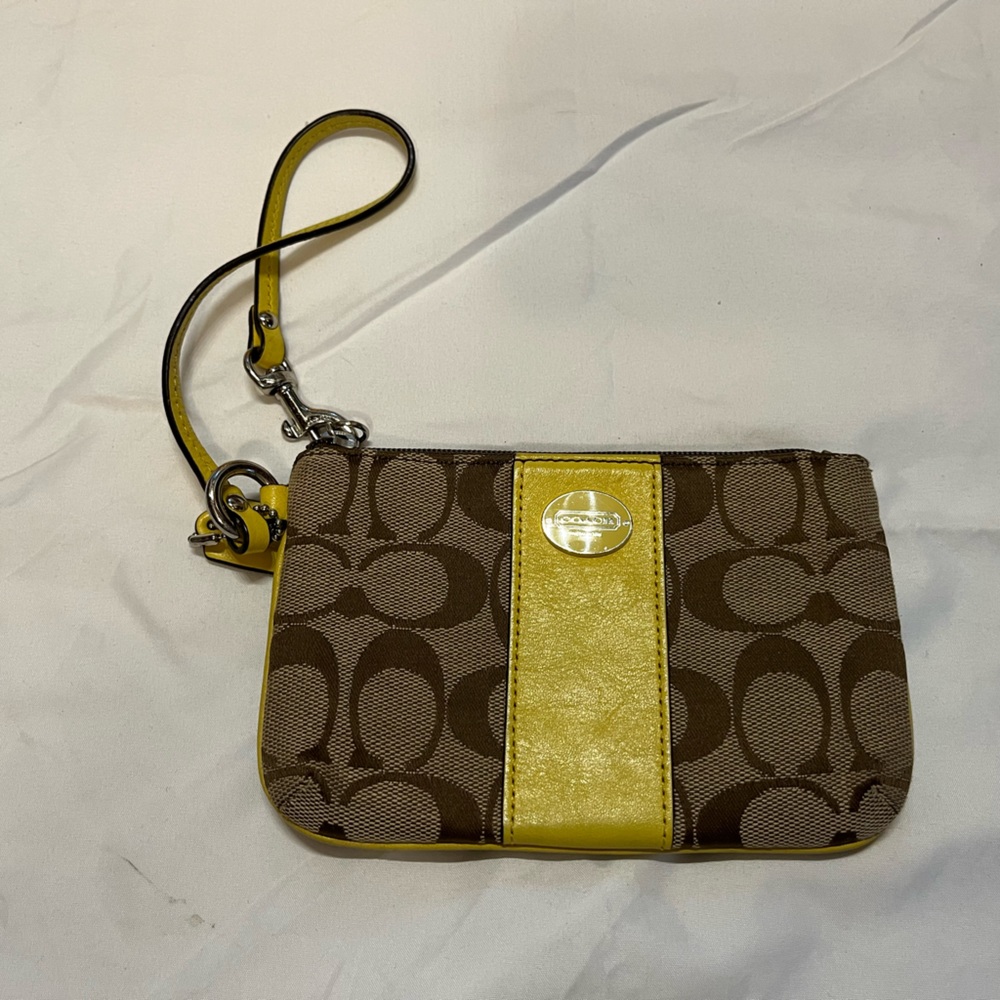 Coach wristlet